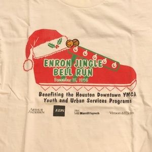 Vintage Shirts - Vintage Enron shirt Vintage Shirts - Vintage Enron shirt